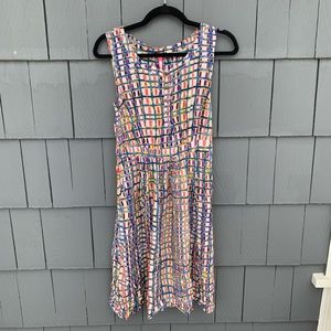 Colorful patterned dress